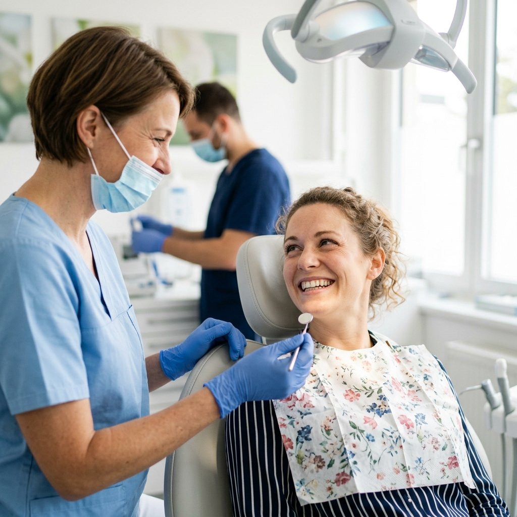 Patient and Dentist